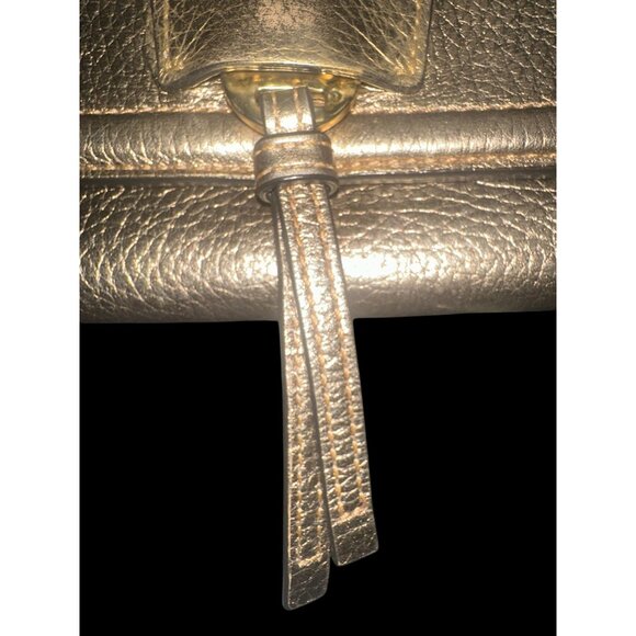 Annabel Ingall Gold Wristlet Clutch - Picture 10 of 11